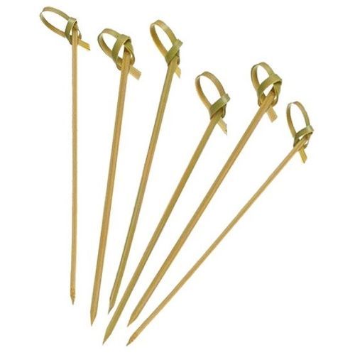 Пики бамбуковые 'УЗЕЛОК', 12 см, (100 шт;уп), ПОС54781
