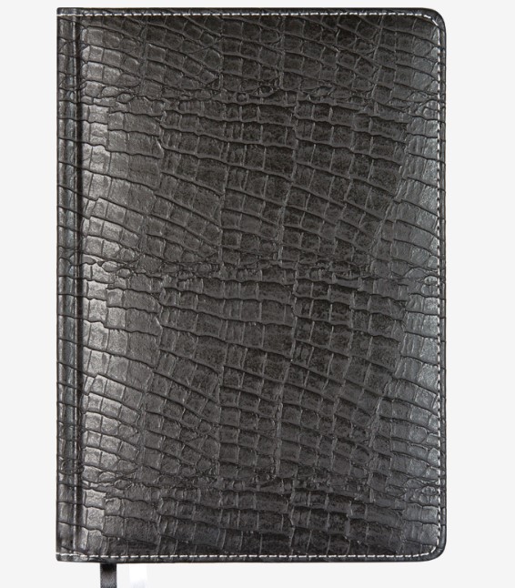 Ежедневник недатированный Attomex.Croco, A5, (145 мм x 205 мм) 272 стр, белая бумага, 2234019