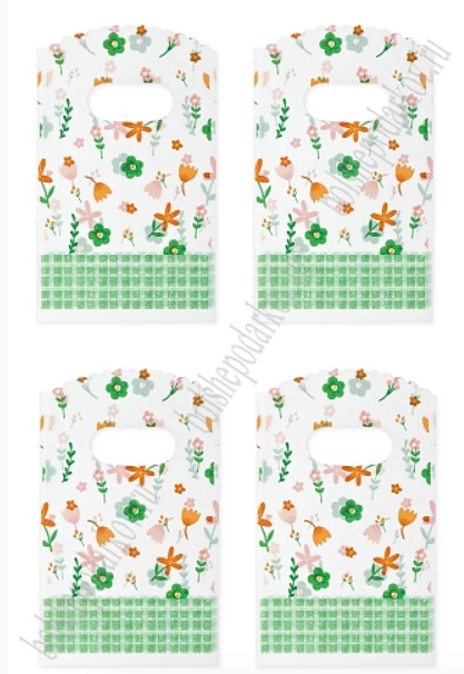 Пакет полиэтиленовый с ручкой 9х15 см, (50 шт/уп), дизайн ассорти, 444-277-279-281-283-284