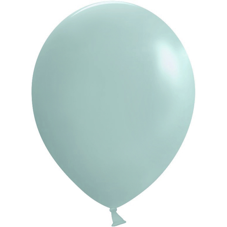 Шар (12'';30 см) Холодный голубой, пастель ретро, 100 шт, 612188