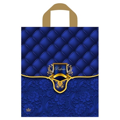 Пакет ПЭ с петлевой ручкой 31х35+3см (х25) (Перфекто Глубина) Тико, ПТЛ61483