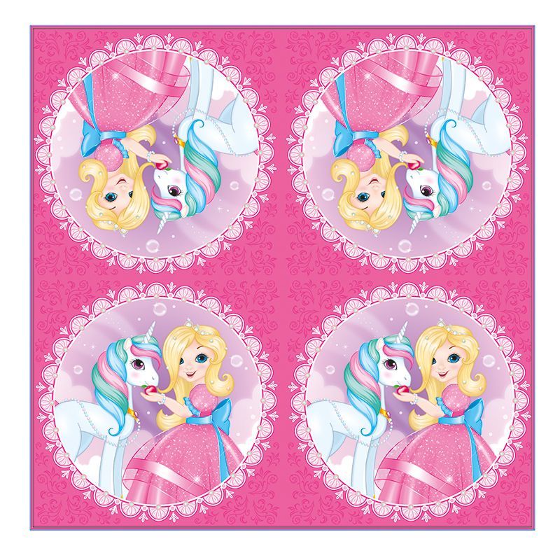 Набор салфеток 'Принцесса Мия и Единорог', (12 шт;уп), 703012
