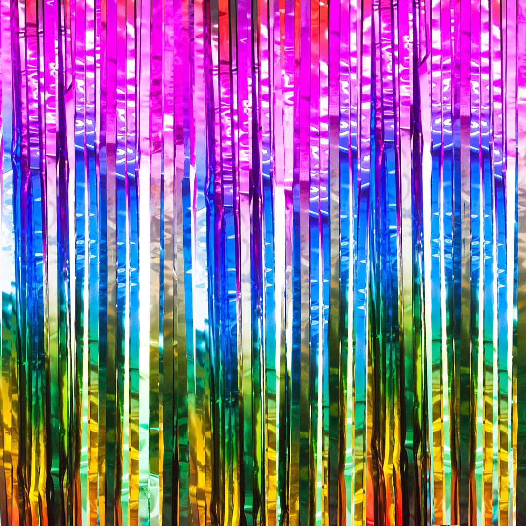 Занавес Дождик Радужный , Градиент , 100х200 см, 1 шт., 6014389