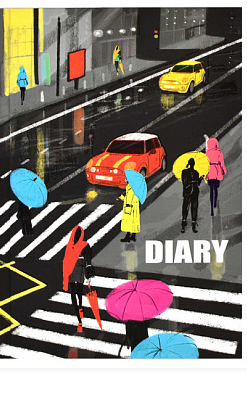 Ежедневник недатированный 'DIARY', МЕГАПОЛИС , А5 , 80 листов, 61454