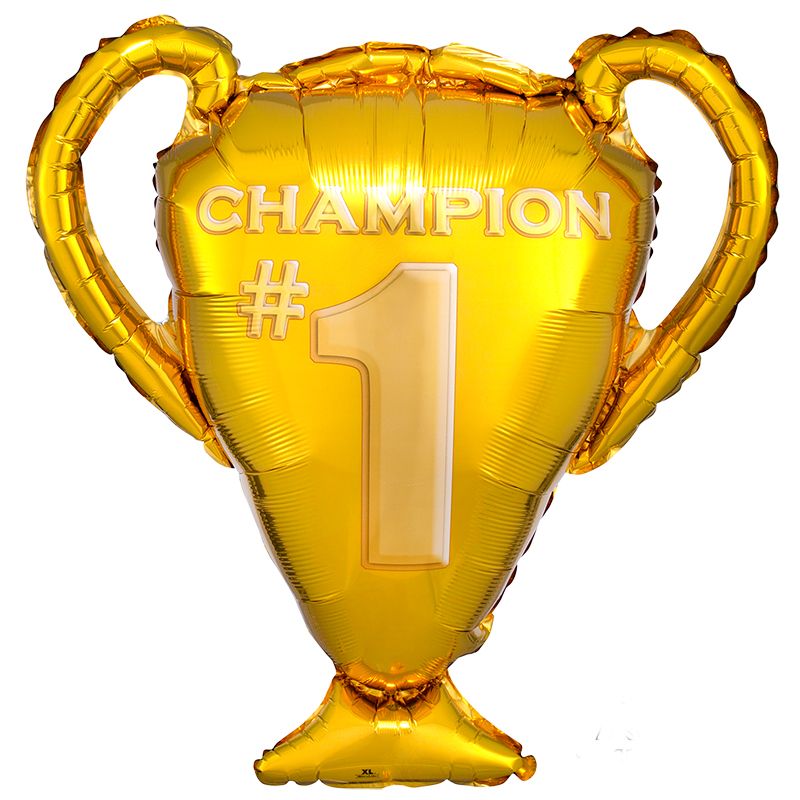 Шар фольга XtraLife, 'Золотой кубок', 28';63х71 см., 35393