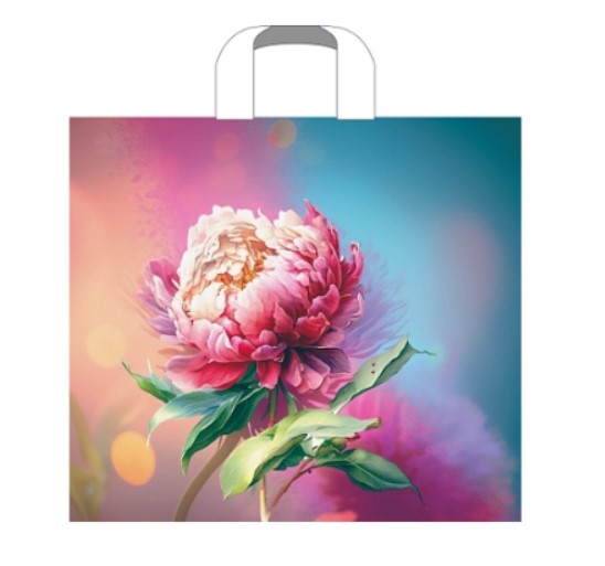 Пакет ПЭ с петлевой ручкой 38х34+3см (70) (Сандра) Артпласт, ПТЛ58441