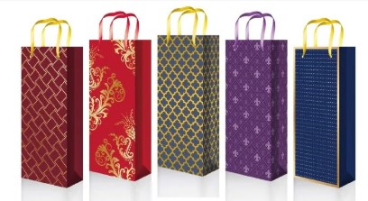 Пакет подарочный ламинированный , 150х360х102, BC XL25;01;02;03;04;05