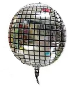 Шар фольга Диско-шар 22', ф16