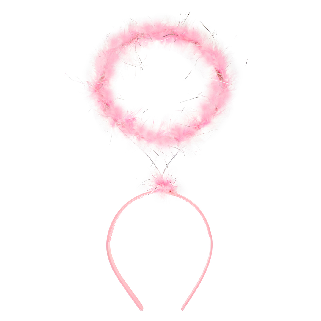 Ободок, Ангел, Розовый, 1 шт. , 6233071