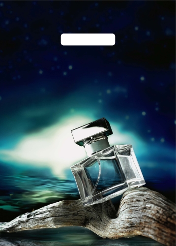 Пакет ПЭ с вырубной ручкой 29x40см (х50) (Мужской аромат), ВУР66586