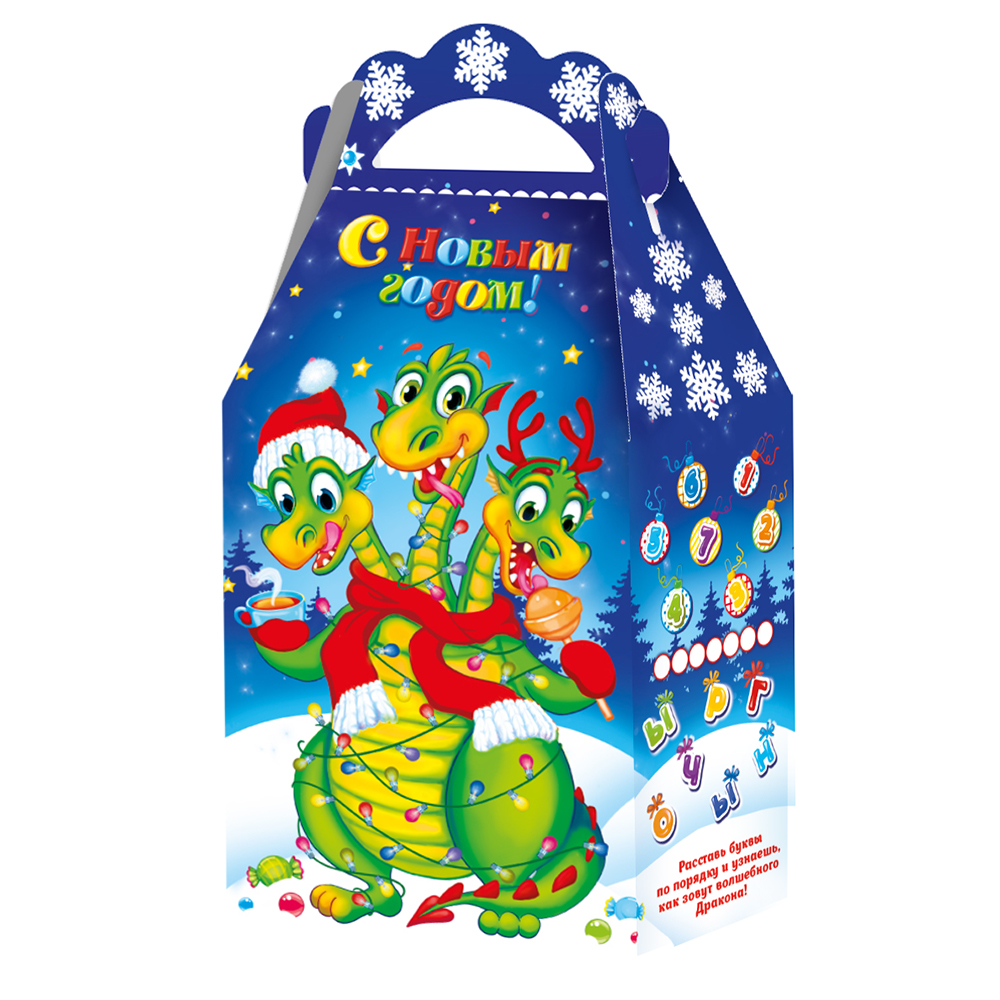 Подарочная упаковка 'Везунчик 2.0', 1200 гр , 150х95х280 (330) мм, 15040089