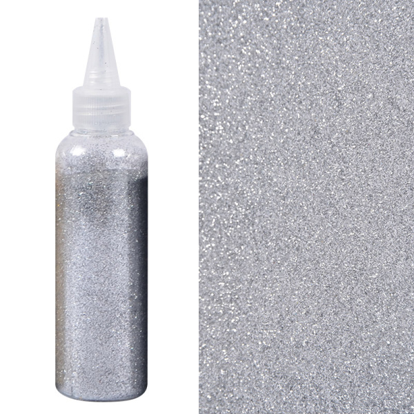 Глиттер, Серебро, 80 г, 521201