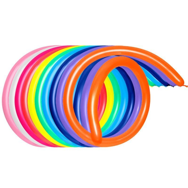 Шар латексный Sempertex 100 шт. 'ШДМ' пастель, ассорти, 260000