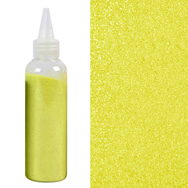 Глиттер Желтый, 80 г, 521211