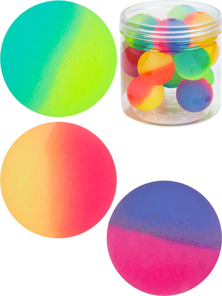 Мяч-прыгун 3,2 см, кратно 15 шт в баночке, TQ118-45