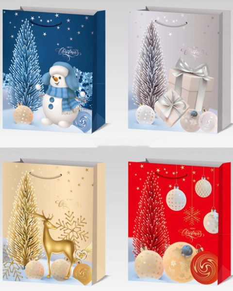 ПАКЕТ ПОДАРОЧНЫЙ, DARLENS, КАРТОН, 260Х320Х100 ММ, С ВЕРЕВОЧНОЙ РУЧКОЙ, DL-DRL08685